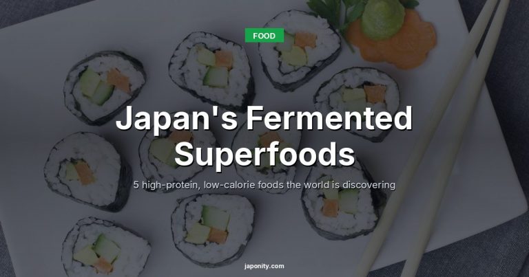 Japan's Fermented Superfoods