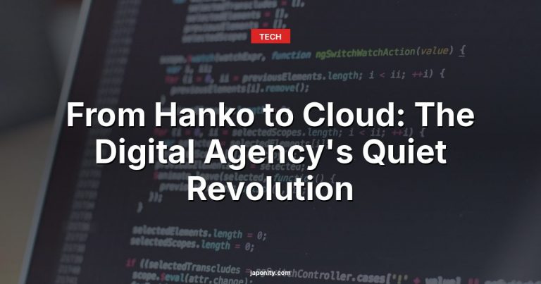 From Hanko to Cloud: The Digital Agency's Quiet Revolution