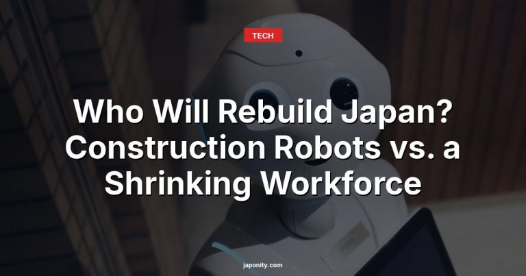 Who Will Rebuild Japan? Construction Robots vs. a Shrinking Workforce