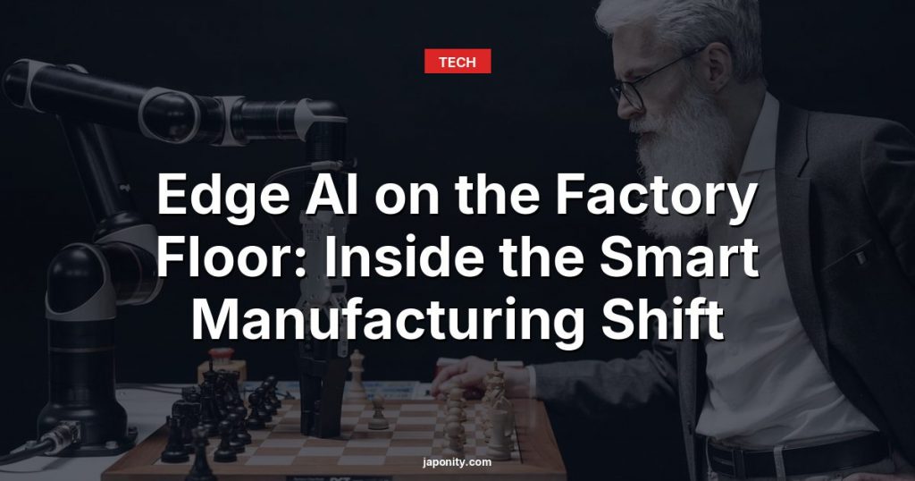 Edge AI on the Factory Floor: Inside the Smart Manufacturing Shift