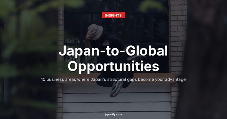 Japan-to-Global Opportunities