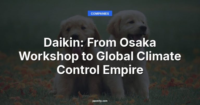 Daikin: From Osaka Workshop to Global Climate Control Empire