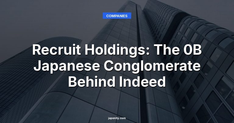 Recruit Holdings: The 0B Japanese Conglomerate Behind Indeed