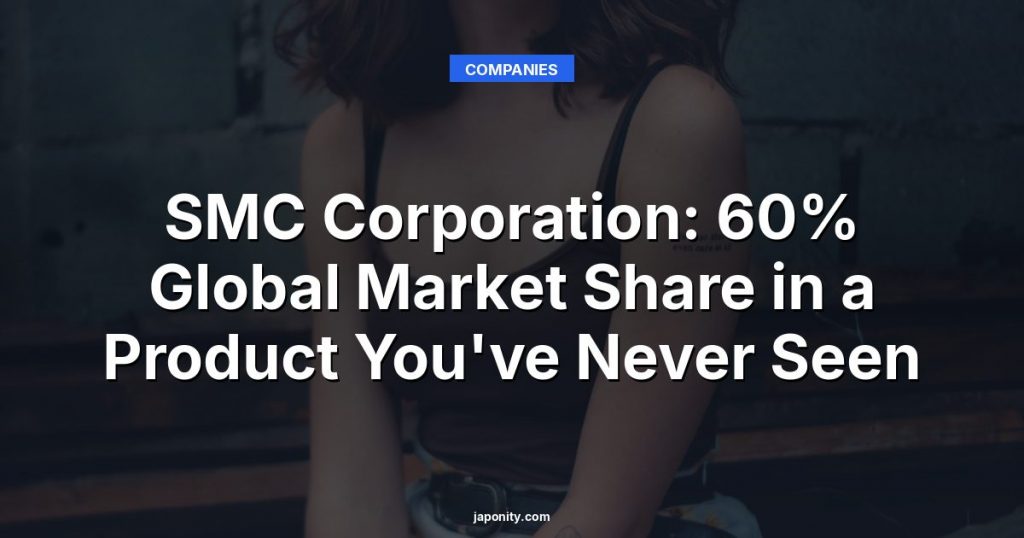 SMC Corporation: 60% Global Market Share in a Product You've Never Seen