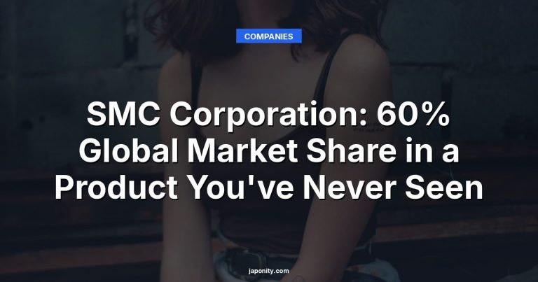 SMC Corporation: 60% Global Market Share in a Product You've Never Seen
