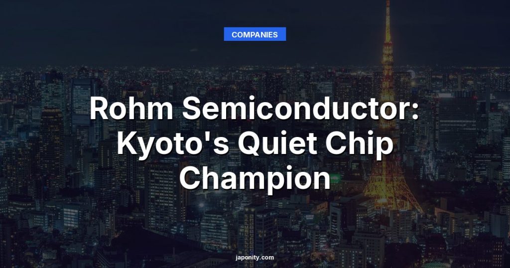 Rohm Semiconductor: Kyoto's Quiet Chip Champion