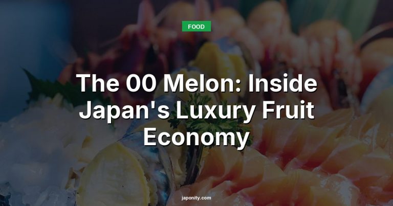 The 00 Melon: Inside Japan's Luxury Fruit Economy