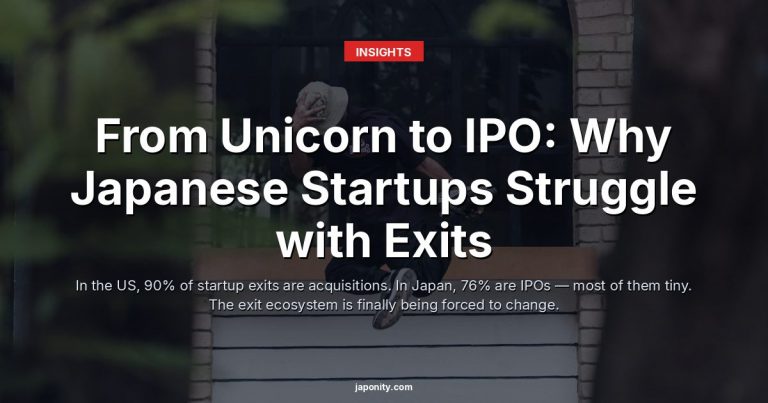 From Unicorn to IPO: Why Japanese Startups Struggle with Exits