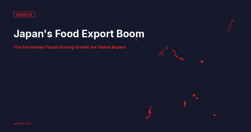 Food Export Boom - Japonity
