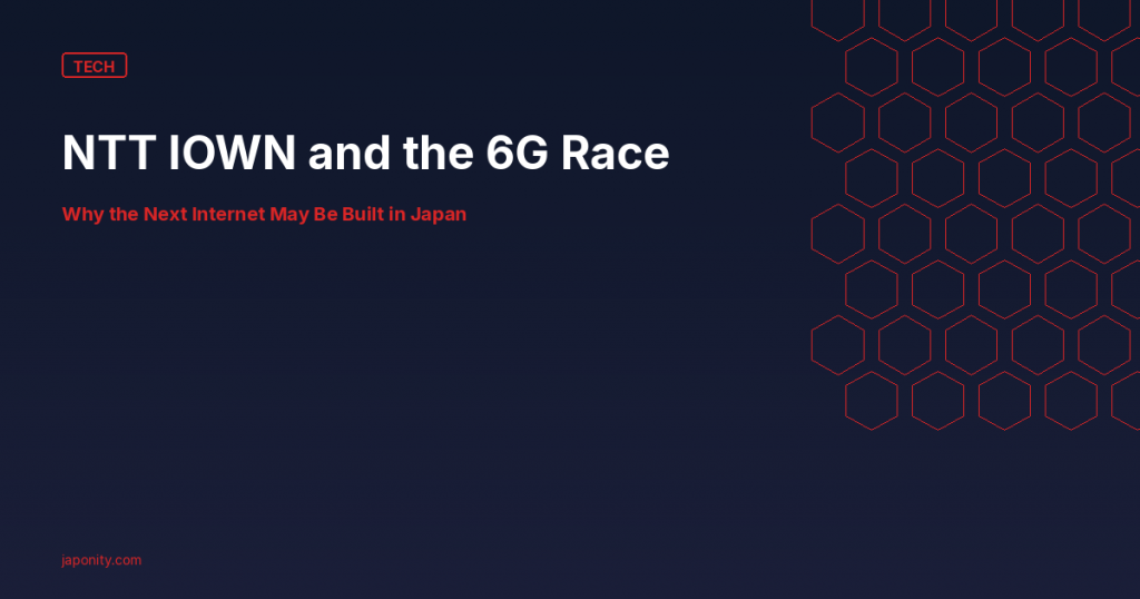 NTT IOWN 6G Race - Japonity