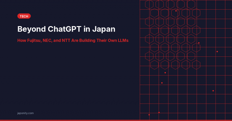 Beyond ChatGPT Japan LLMs - Japonity