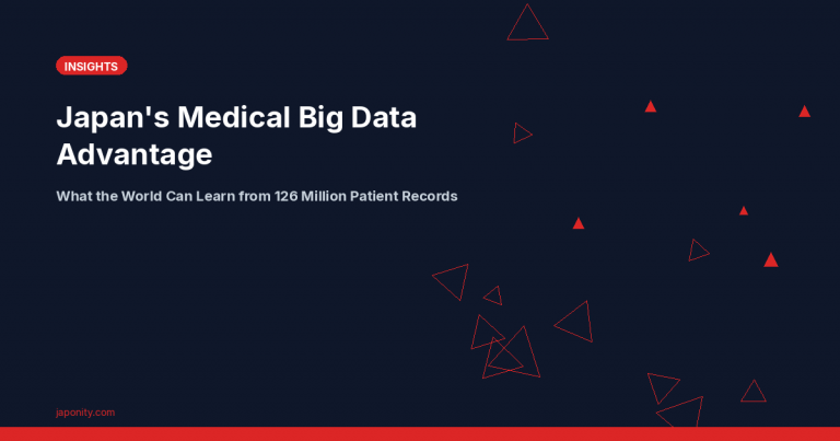 Japan Medical Big Data Advantage - Japonity