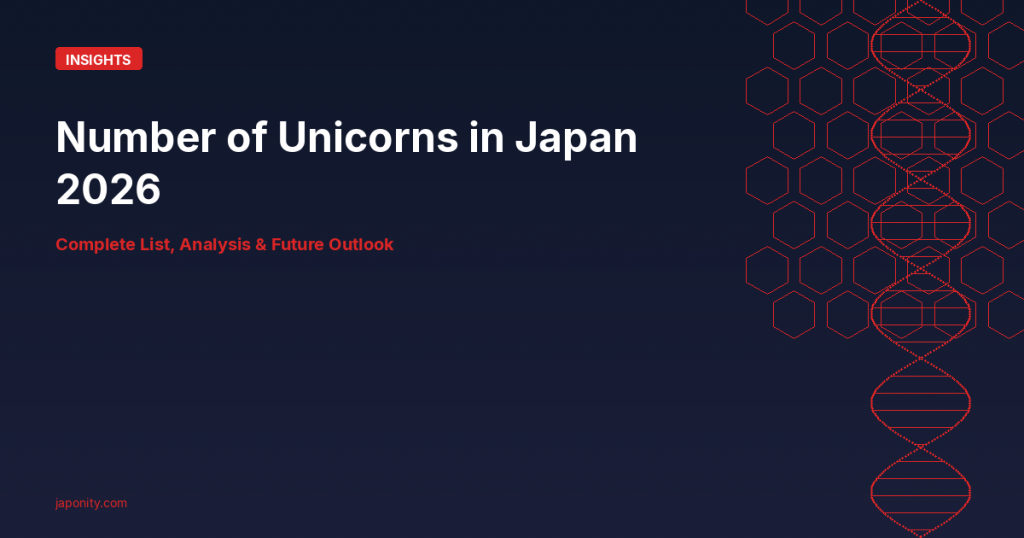 Number of Unicorns in Japan 2026 - Complete list and analysis of Japanese unicorn startups