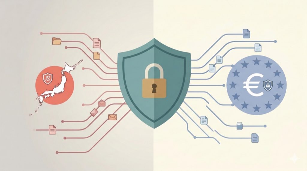 Data privacy compliance between Japan and EU