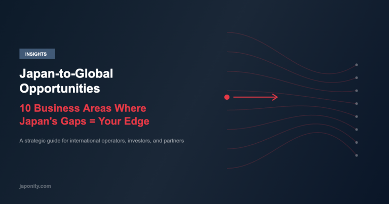 Japan structural gaps global business opportunities