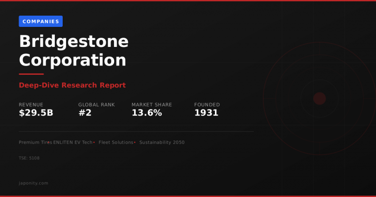 Bridgestone Corporation research report eyecatch