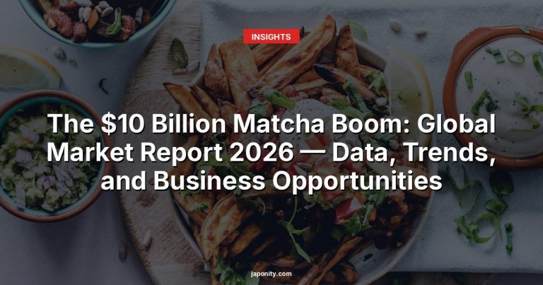 The $10 Billion Matcha Boom: Global Market Report 2026 — Data, Trends, and Business Opportunities