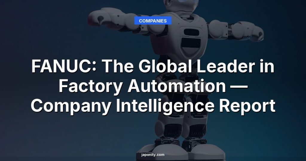 FANUC: The Global Leader in Factory Automation — Company Intelligence Report