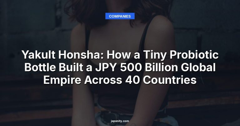 Yakult Honsha: How a Tiny Probiotic Bottle Built a JPY 500 Billion Global Empire Across 40 Countries