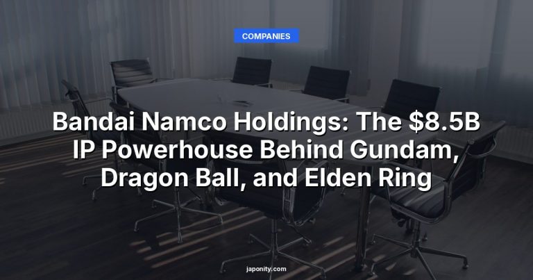 Bandai Namco Holdings: The $8.5B IP Powerhouse Behind Gundam, Dragon Ball, and Elden Ring