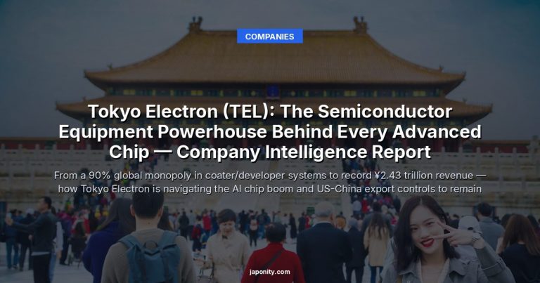 Tokyo Electron (TEL): The Semiconductor Equipment Powerhouse Behind Every Advanced Chip — Company Intelligence Report