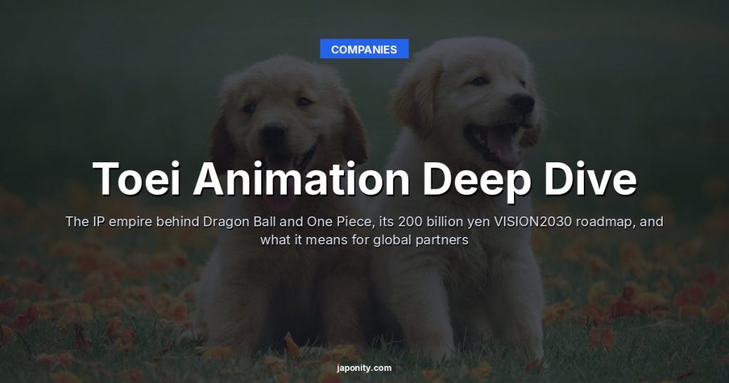 Toei Animation Deep Dive