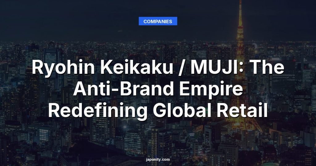 Ryohin Keikaku / MUJI: The Anti-Brand Empire Redefining Global Retail