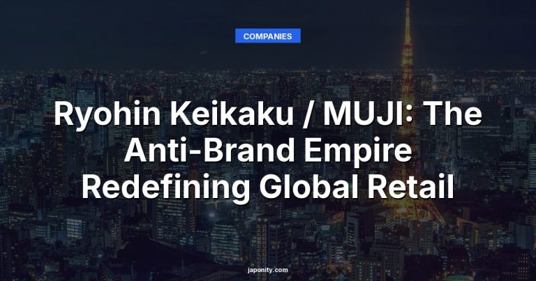 Ryohin Keikaku / MUJI: The Anti-Brand Empire Redefining Global Retail