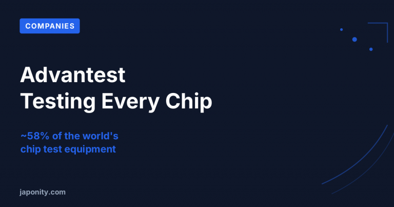 Advantest: The Toll Collector on Every AI Chip