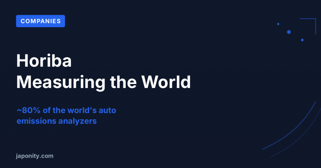 Horiba: The Instruments That Measure the World's Emissions