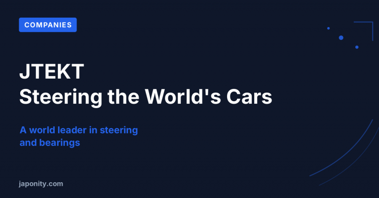 JTEKT: The Steering and Bearings Behind Your Drive