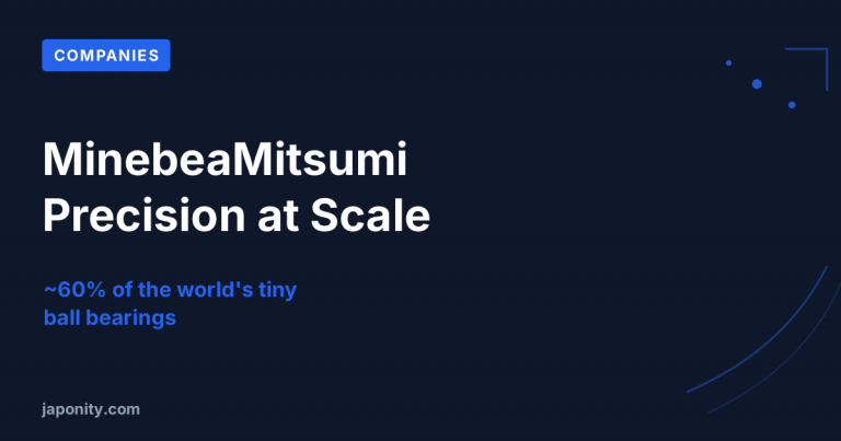 MinebeaMitsumi: The World's Smallest Precision Bearings