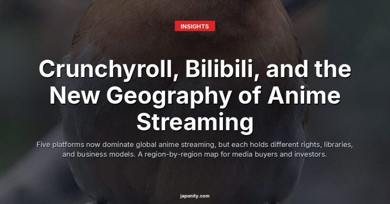 Crunchyroll, Bilibili, and the New Geography of Anime Streaming