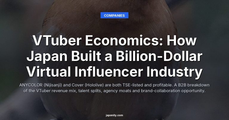 VTuber Economics: How Japan Built a Billion-Dollar Virtual Influencer Industry