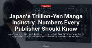 Japan's Trillion-Yen Manga Industry: Numbers Every Publisher Should Know