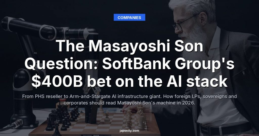 The Masayoshi Son Question: SoftBank Group's $400B bet on the AI stack
