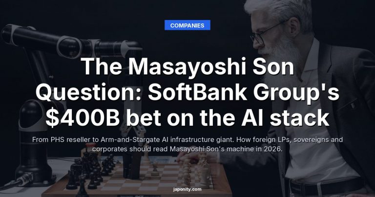 The Masayoshi Son Question: SoftBank Group's $400B bet on the AI stack