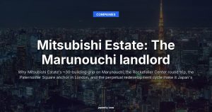 Mitsubishi Estate: The Marunouchi landlord