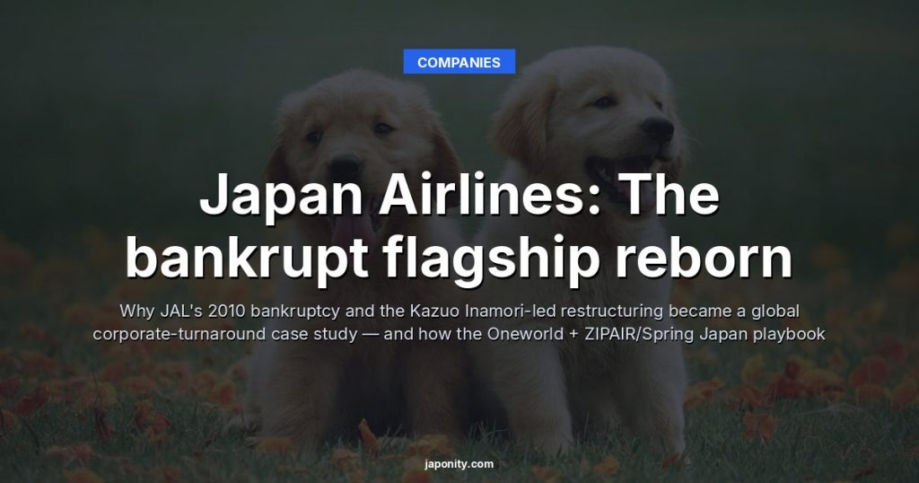Japan Airlines: The bankrupt flagship reborn