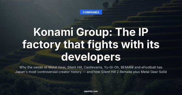 Konami Group: The IP factory that fights with its developers