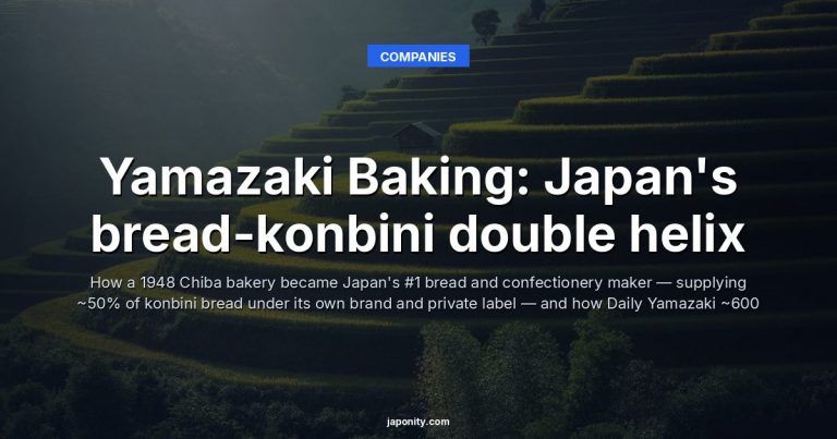 Yamazaki Baking: Japan's bread-konbini double helix