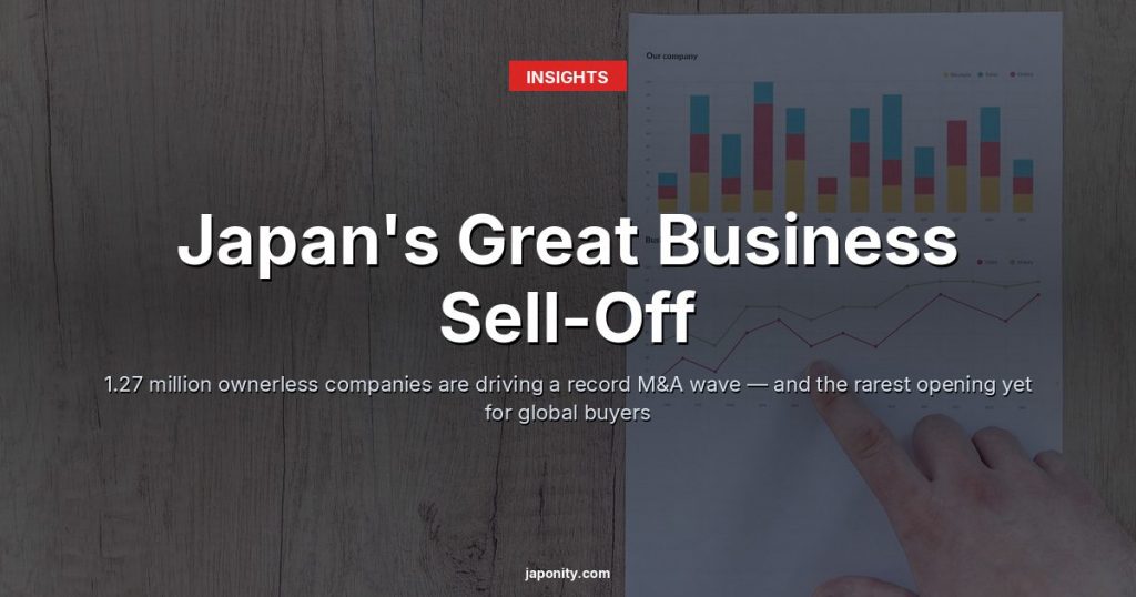 Japan's Great Business Sell-Off
