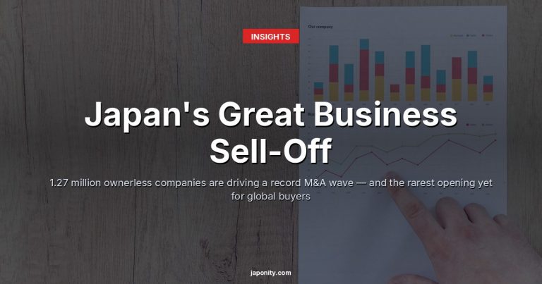 Japan's Great Business Sell-Off