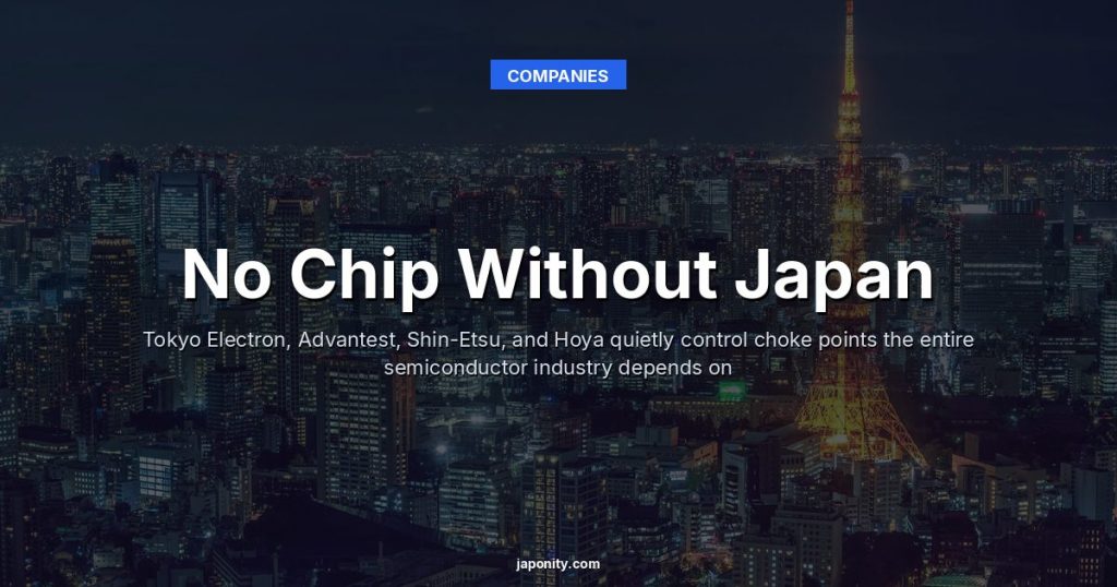 No Chip Without Japan