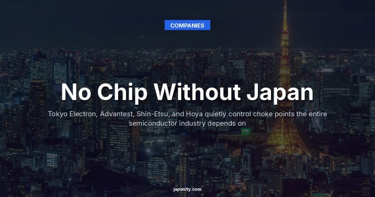 No Chip Without Japan