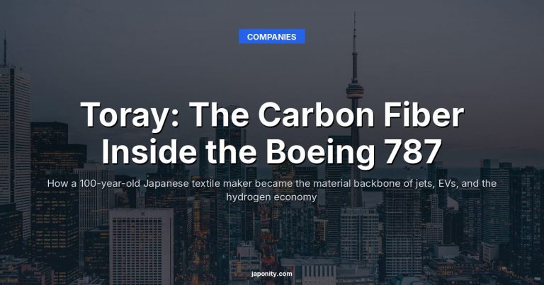 Toray: The Carbon Fiber Inside the Boeing 787