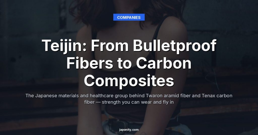 Teijin: From Bulletproof Fibers to Carbon Composites