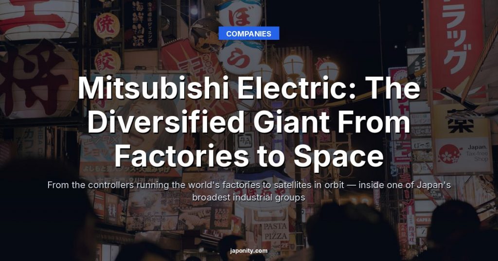 Mitsubishi Electric: The Diversified Giant From Factories to Space