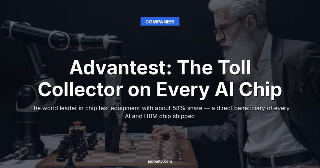 Advantest: The Toll Collector on Every AI Chip