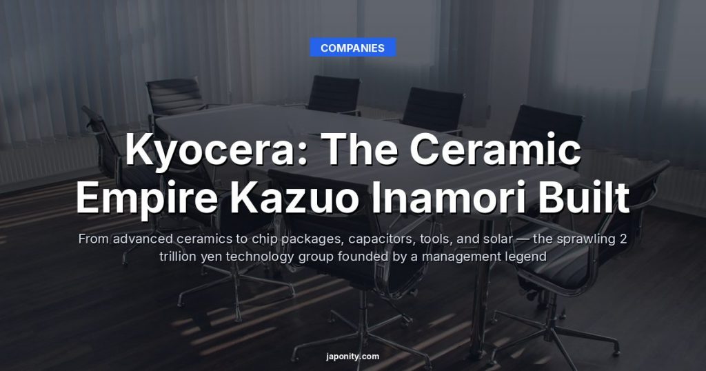 Kyocera: The Ceramic Empire Kazuo Inamori Built